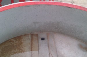 Kinaki cattle water trough ball valve fitting Ball valve fitting on a Kinaki cattle water trough